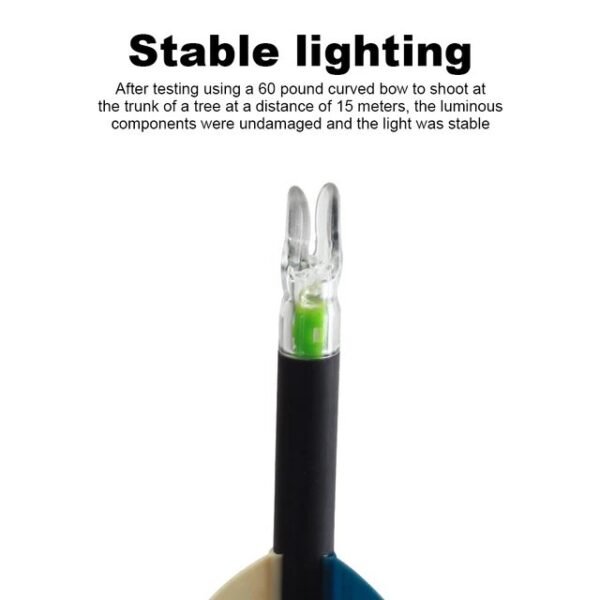 Nock luminosos para flecha caza nocturna con arco compuesto - Imagen 7