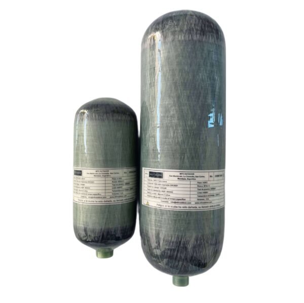 Scuba de fibra de carbono 300bar 9L MFV Outdoor - Imagen 2